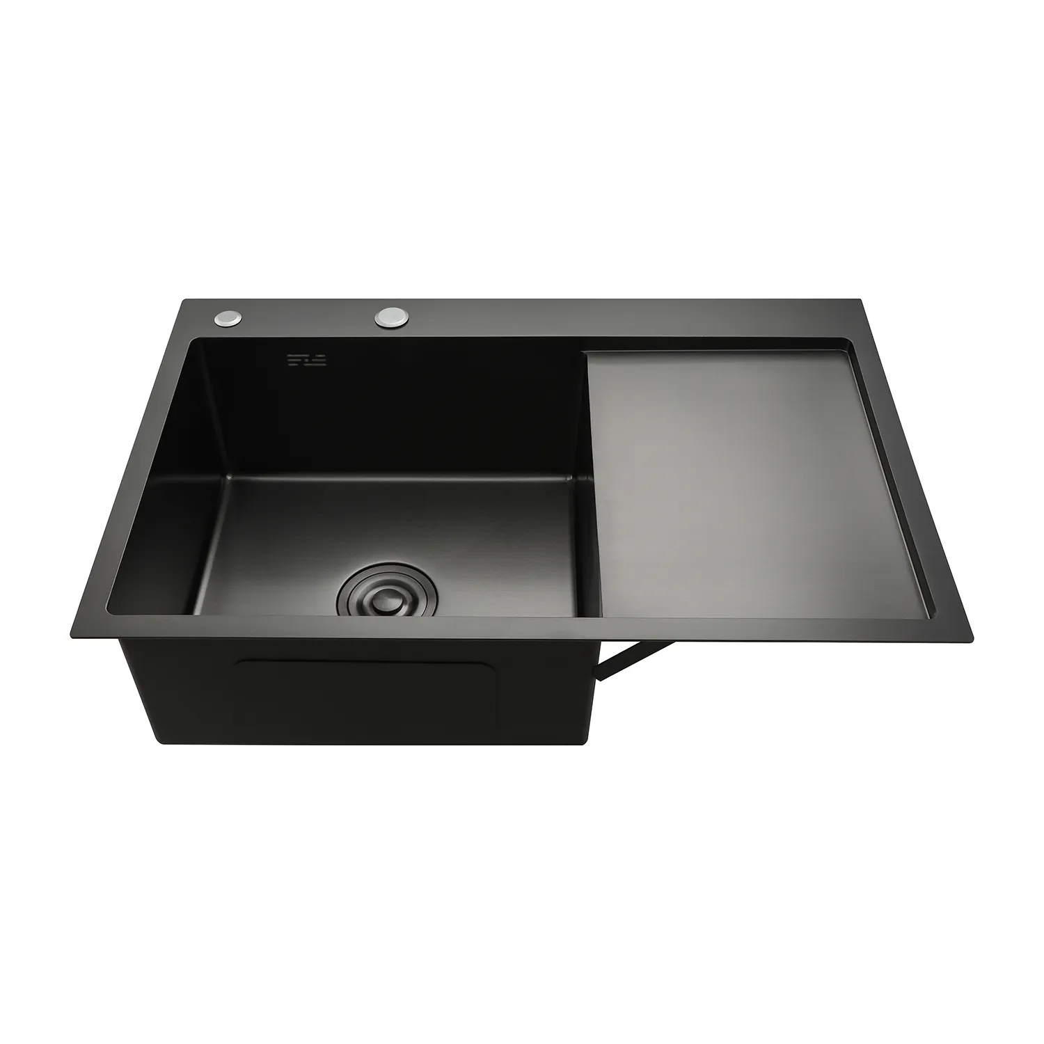 Кухонная мойка с коландером GAPPO GS7850-6L, графит