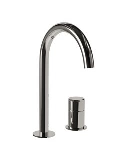 Смеситель для раковины Carimali Still-Oh, золото брашированное PVD (0-STL0702-GLDB)