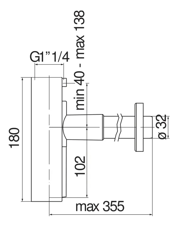 Сифон для раковины Nobili Rubinetterie AV00107/10RCP Red canyon красное золото