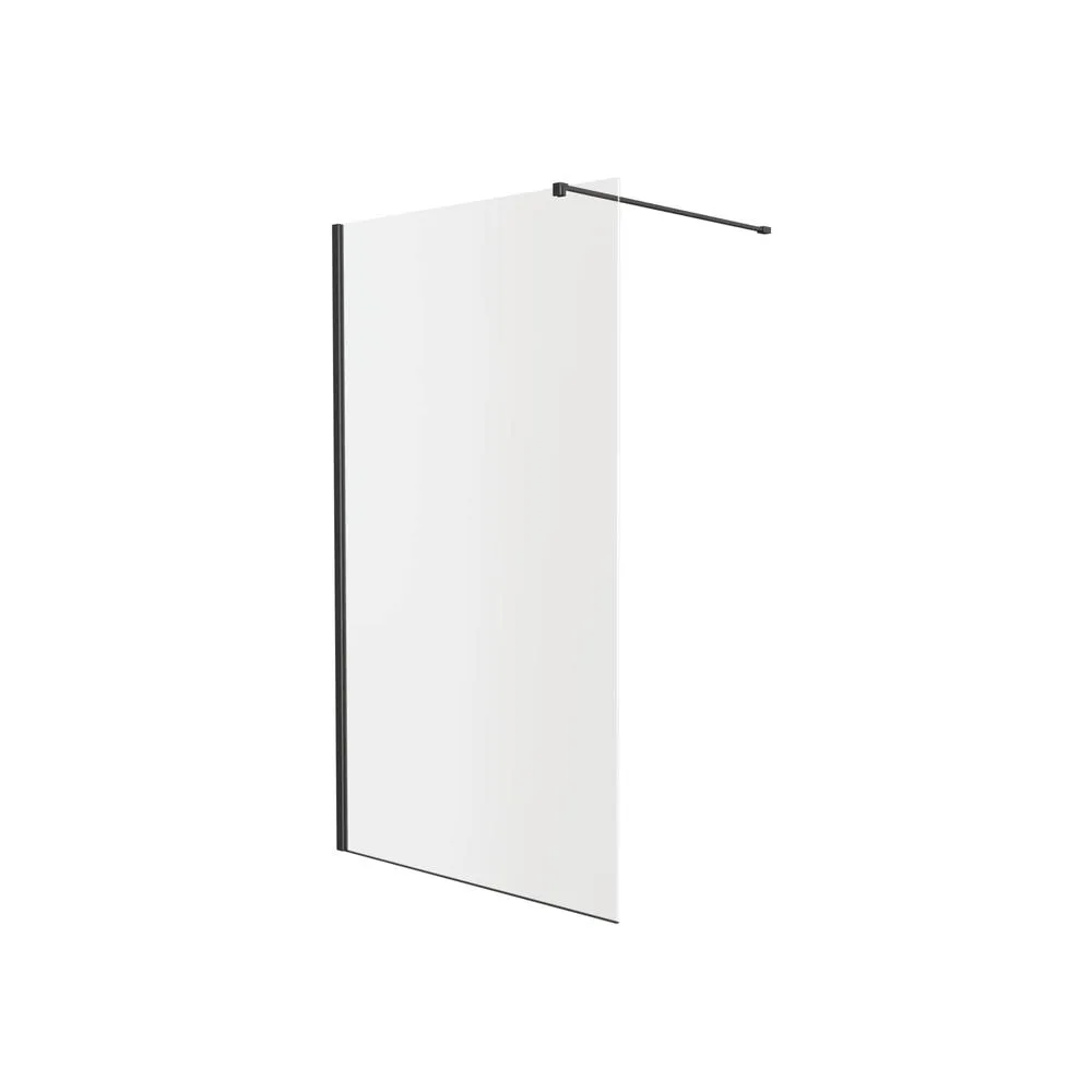 Душевая перегородка Knotlor WI120CG0GM 120х200, оружейная сталь