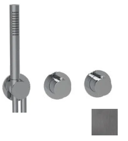 Смеситель для душа Almar Water Control Modular, на 2/3 потребителя, Gun Metal Brushed PVD (E180133.GM)