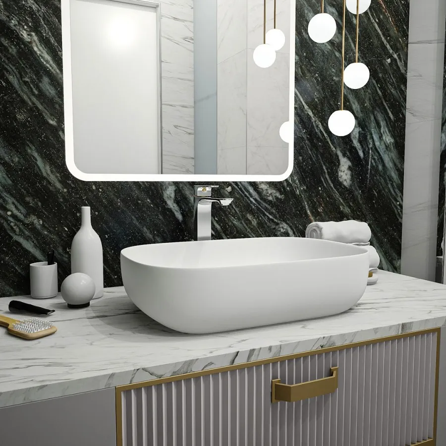 Раковина чаша Maretti FL13NS66-740, белая