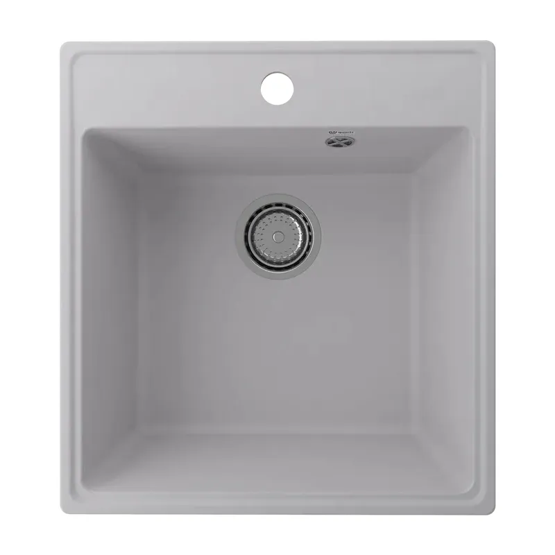 Кухонная мойка Ulgran Quartz Forte 460-04, платина