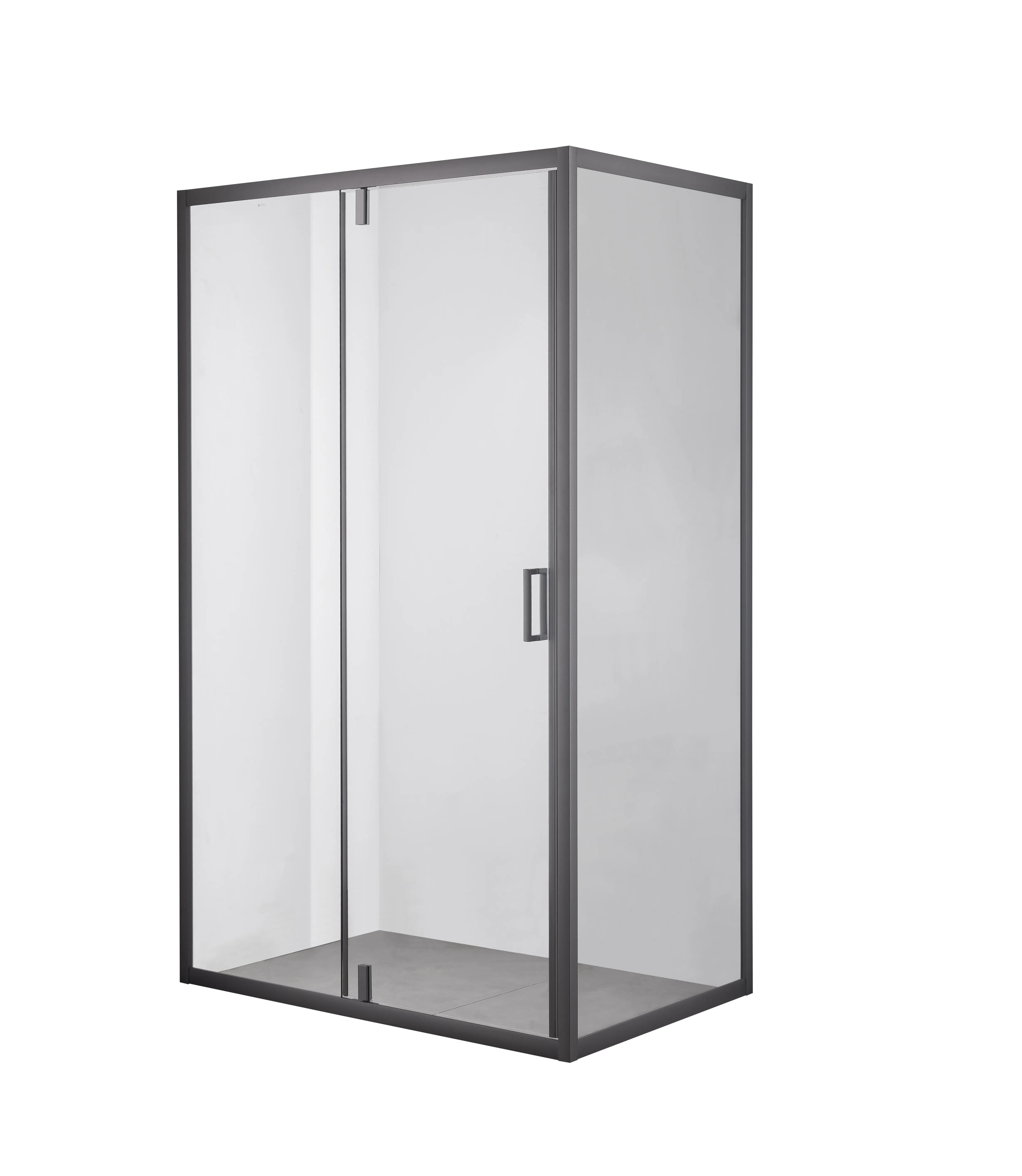Душевой уголок OLIVE'S DUERO, прямоугольный, 1200*800*1950 мм, черный (DR-128CR-SW-GB)