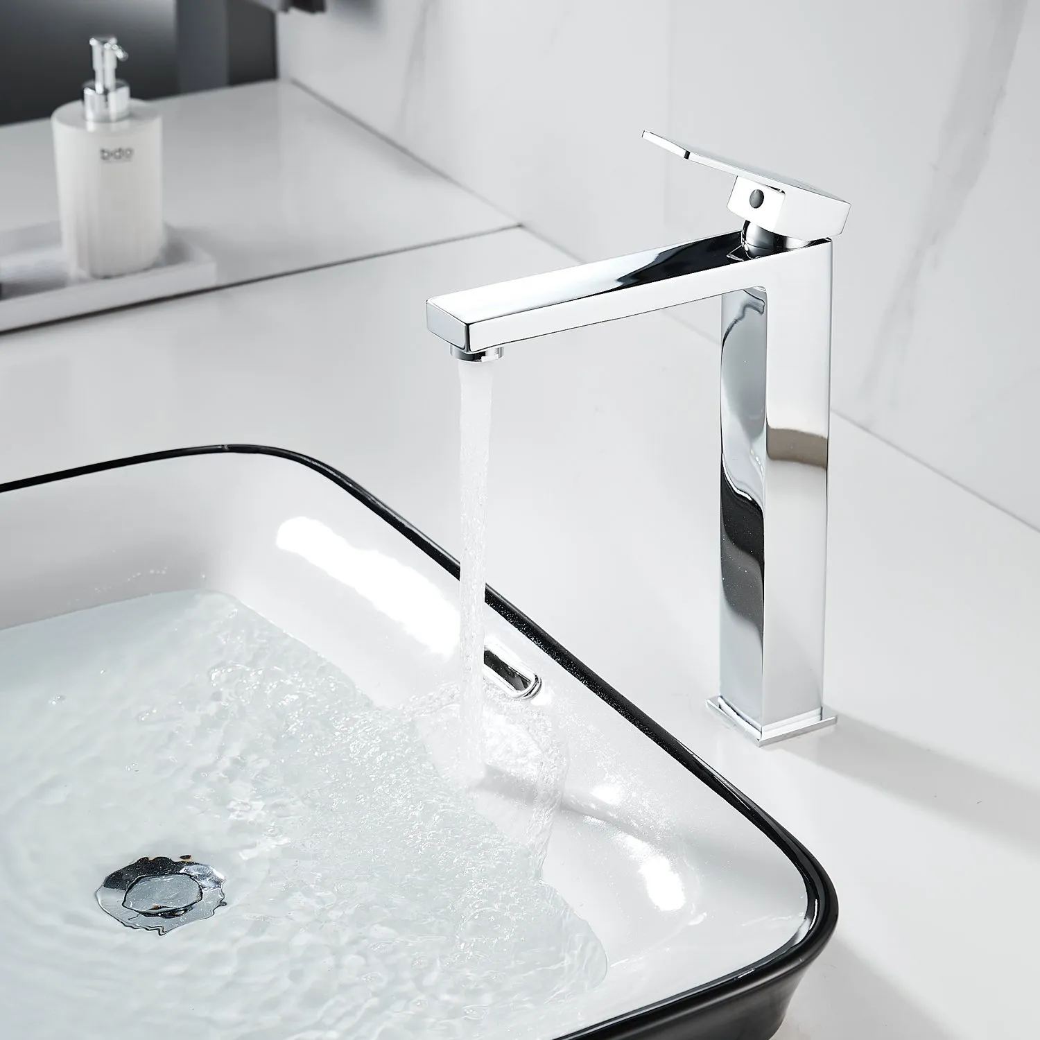 Смеситель для раковины Shevanik S9611, хром