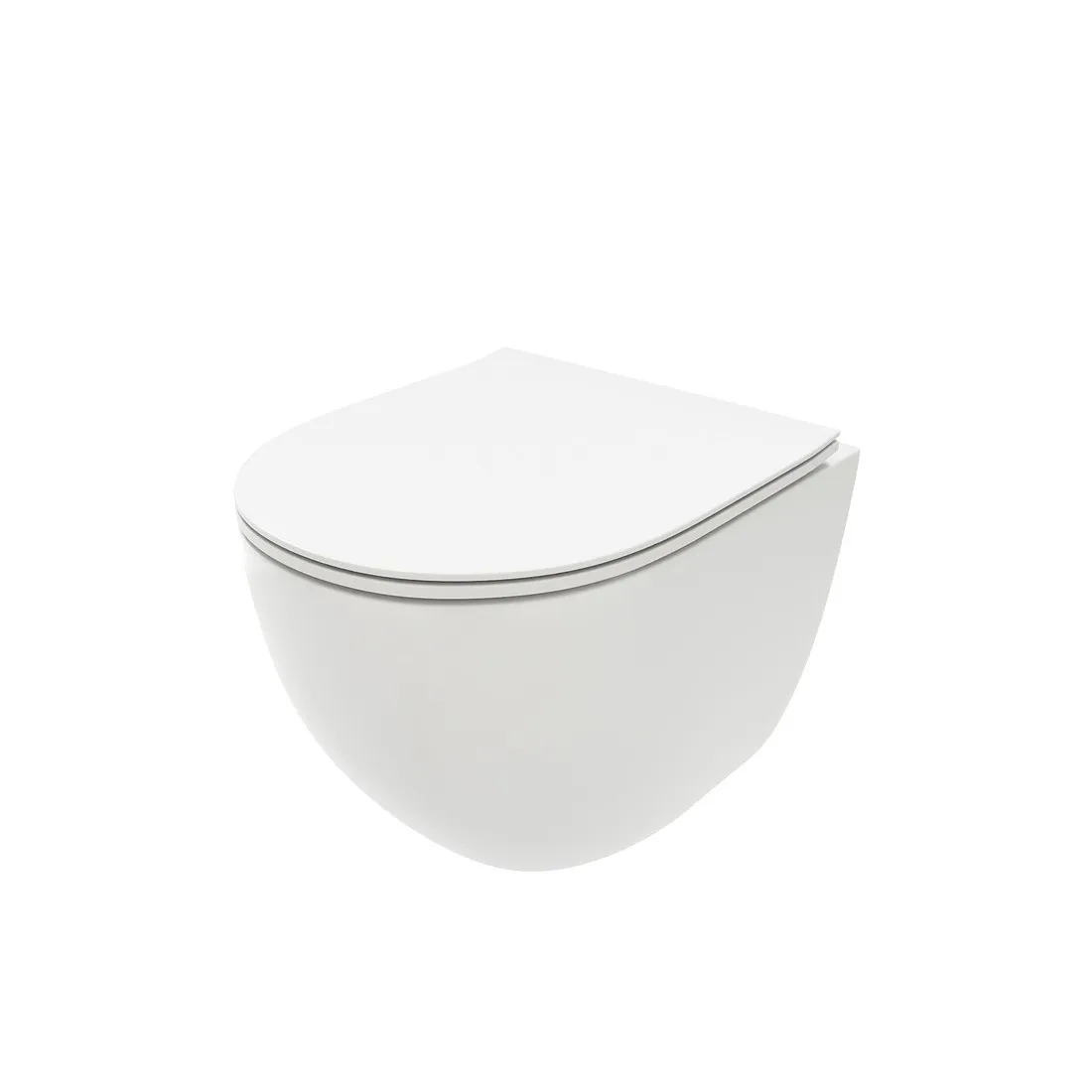 Унитаз подвесной Maretti Elena безободковый с микролифтом, EA10PBM67-844, белый