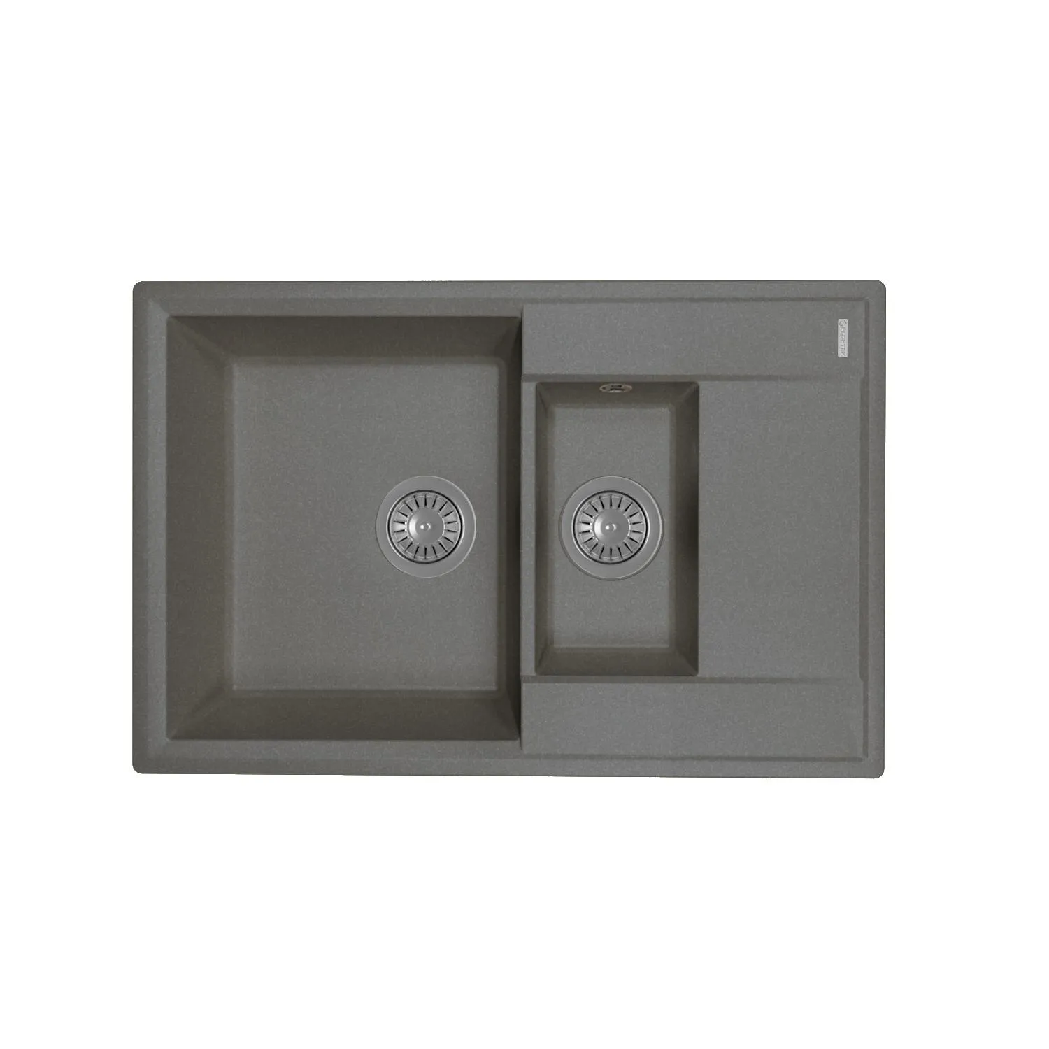 Кухонная мойка Florentina КОНСУЛ 23.025.D0760.102, черный