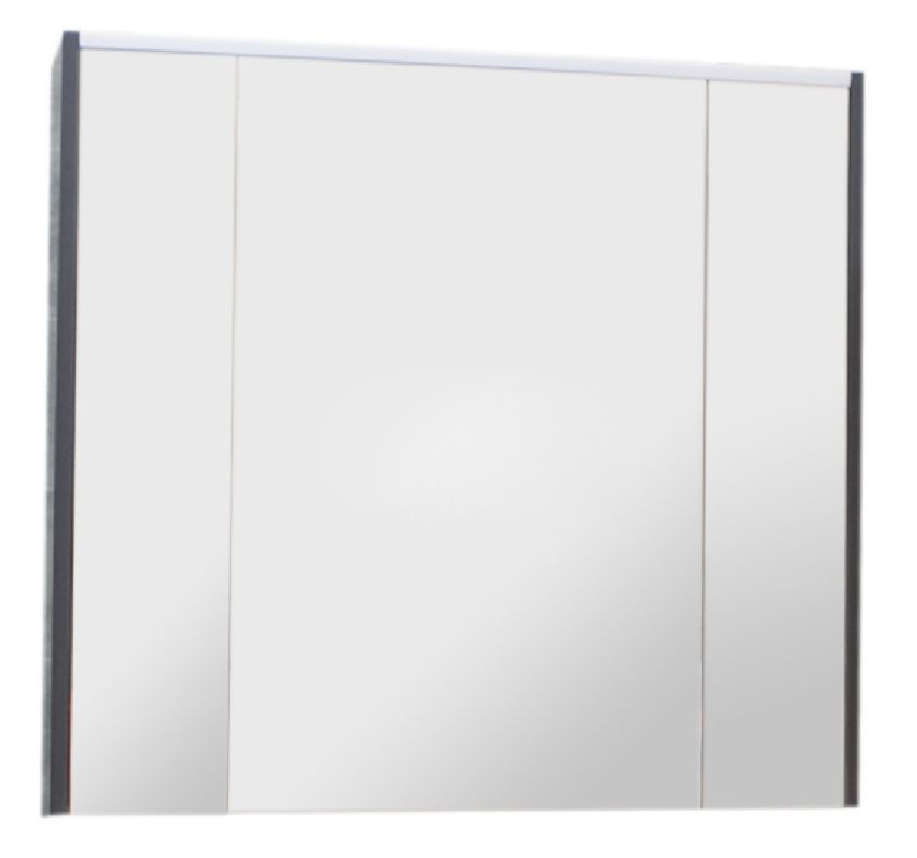Зеркальный шкаф Roca Ronda (ZRU9302970) (80 см) белый глянец/антрацит