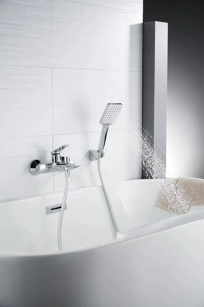 Смеситель для ванны Knotlor KN-71, хром