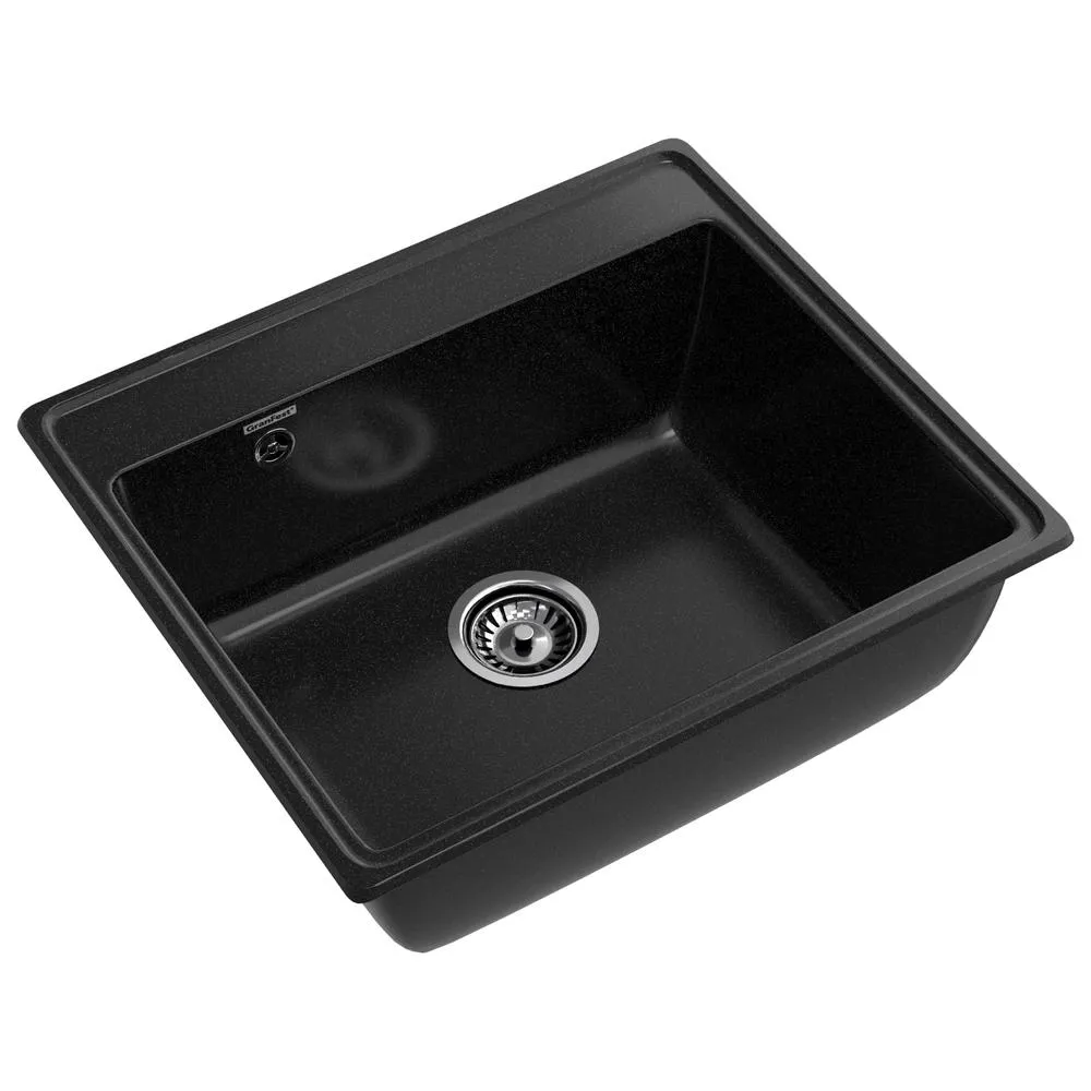 Кухонная мойка GranFest VERTEX 580, черный