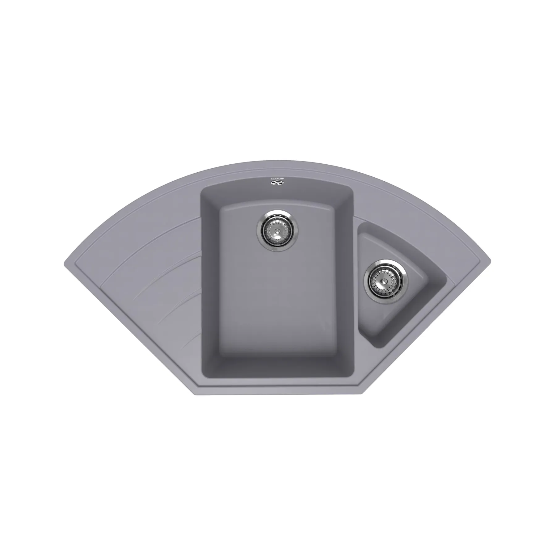Кухонная мойка Ulgran Quartz Marta 1000-05, бетон