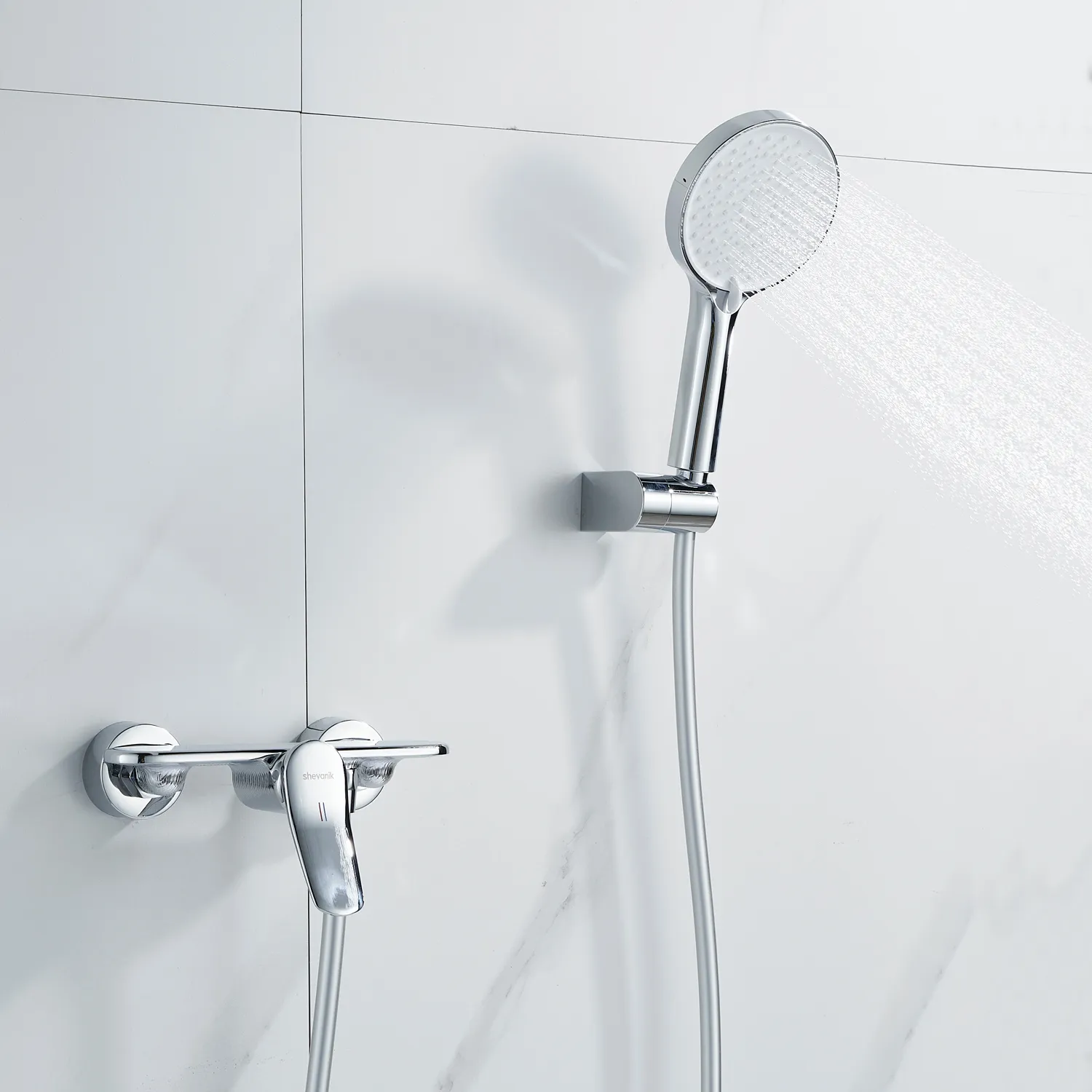 Смеситель для душа Shevanik S4716, хром