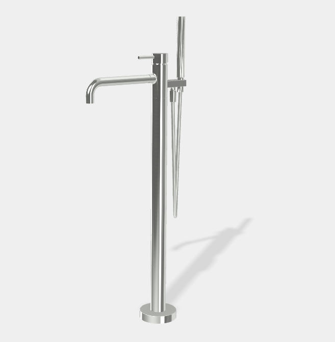 Смеситель для ванны Fima Carlo Frattini Spillo Up, хром (F3034/6NCR)