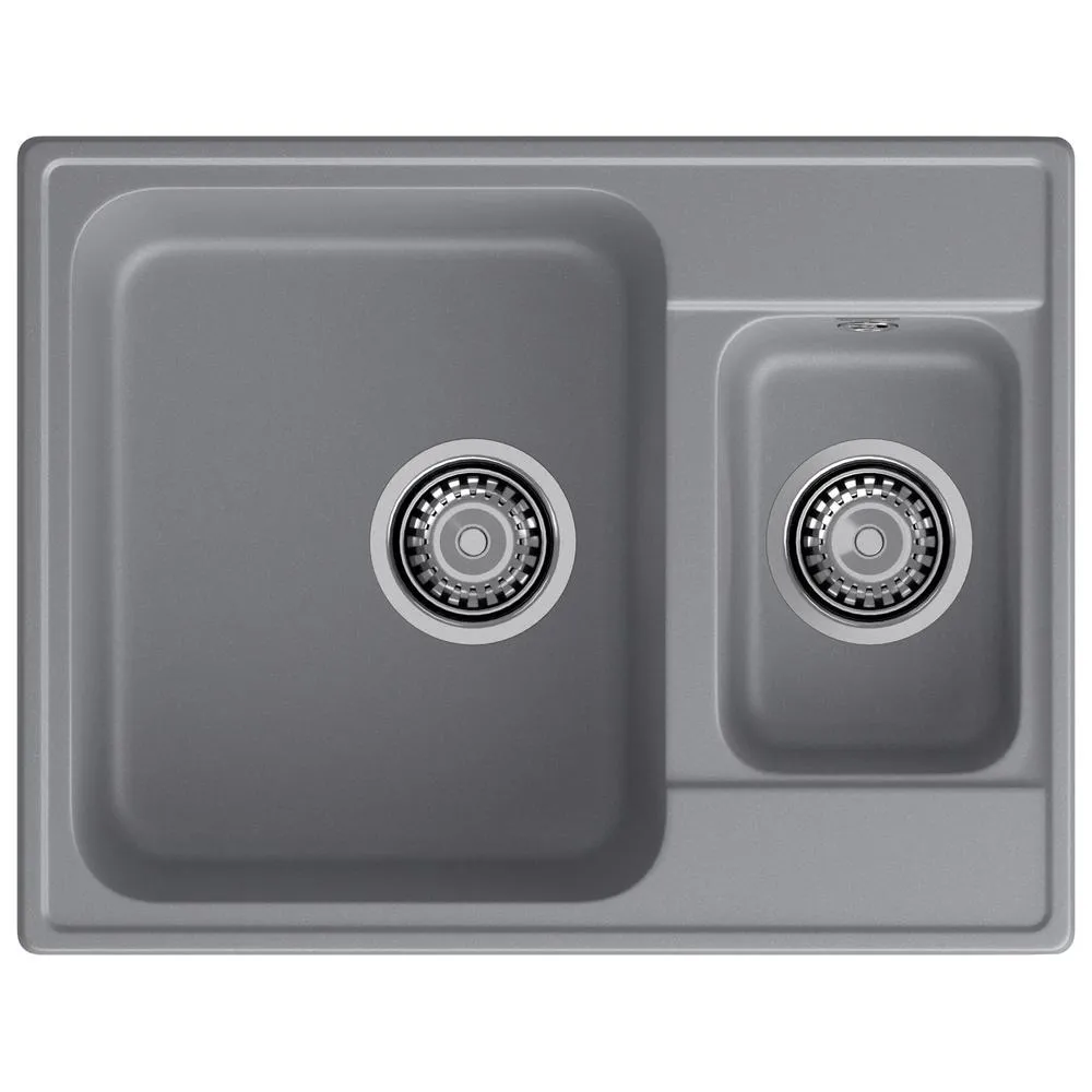Кухонная мойка GranFest QUARZ 9, темно-серый