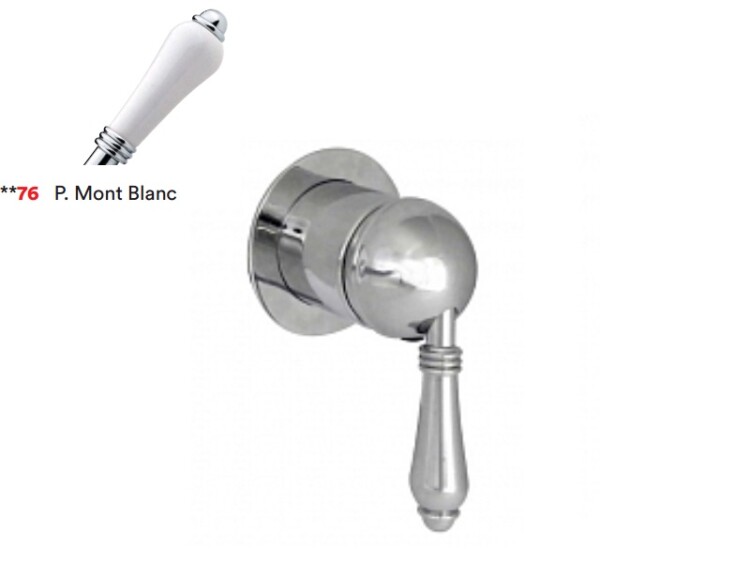 Смеситель для душа Nicolazzi P.M.Blanc, Chrome (3406M CR 76)