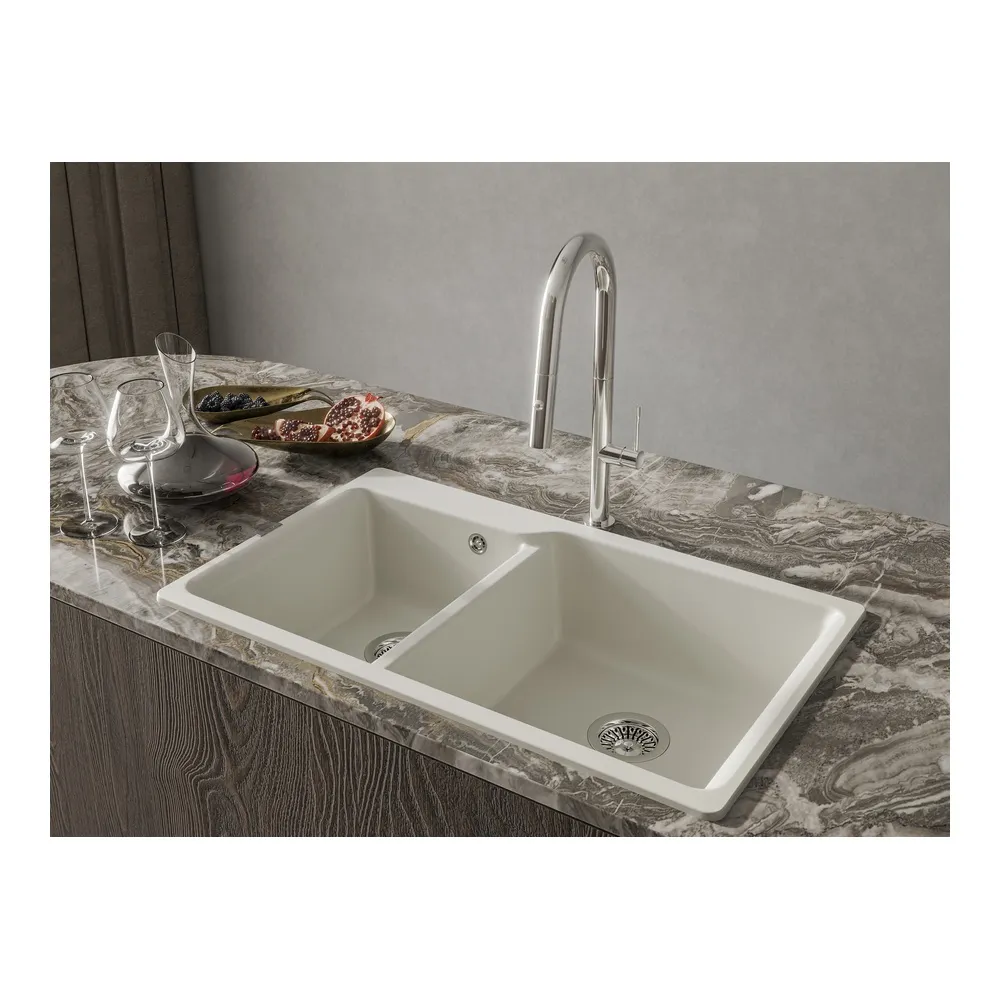 Смеситель для кухни с выдвижным изливом Rivelato Asti 3972500, хром