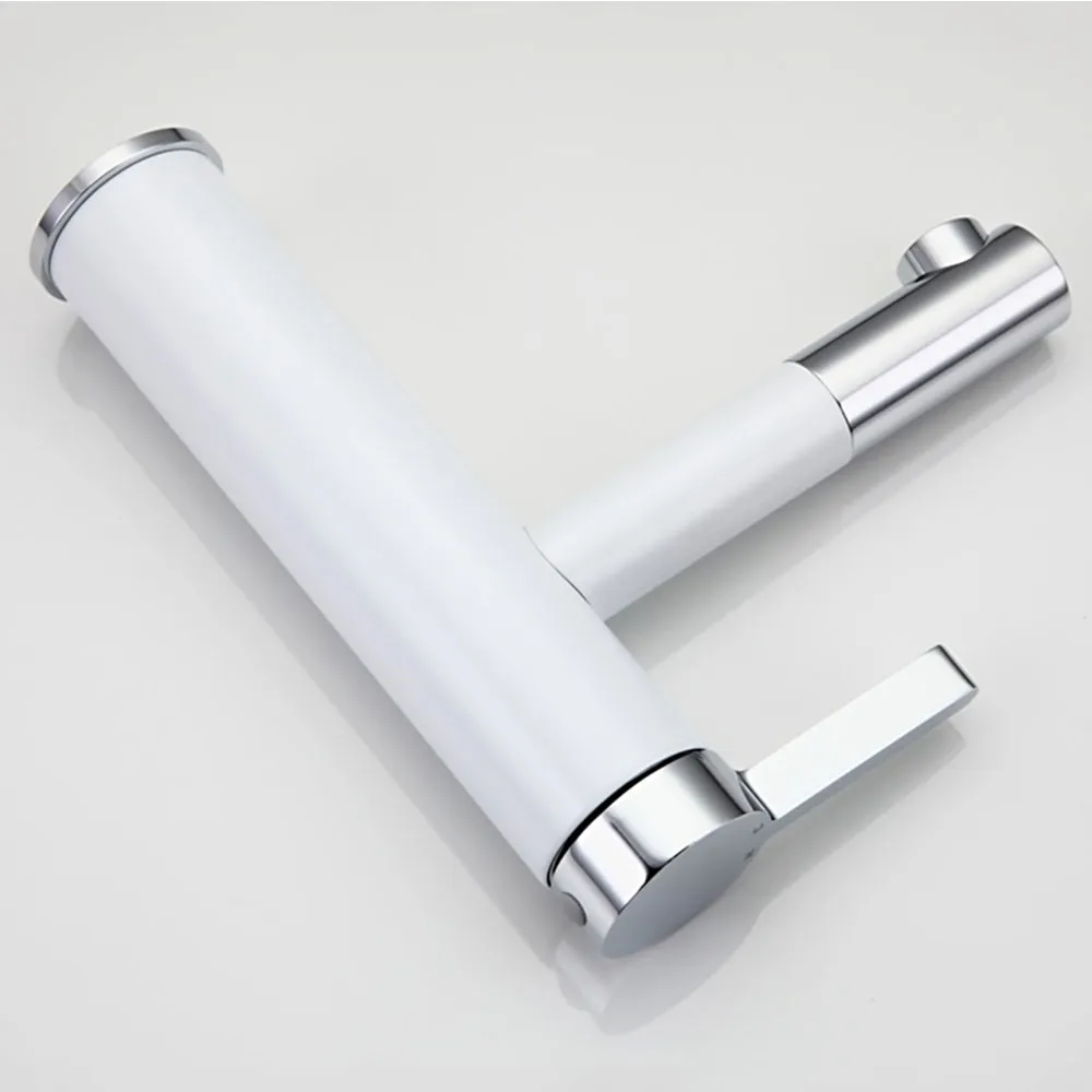 Смеситель для раковины Frap F1052-14, белый