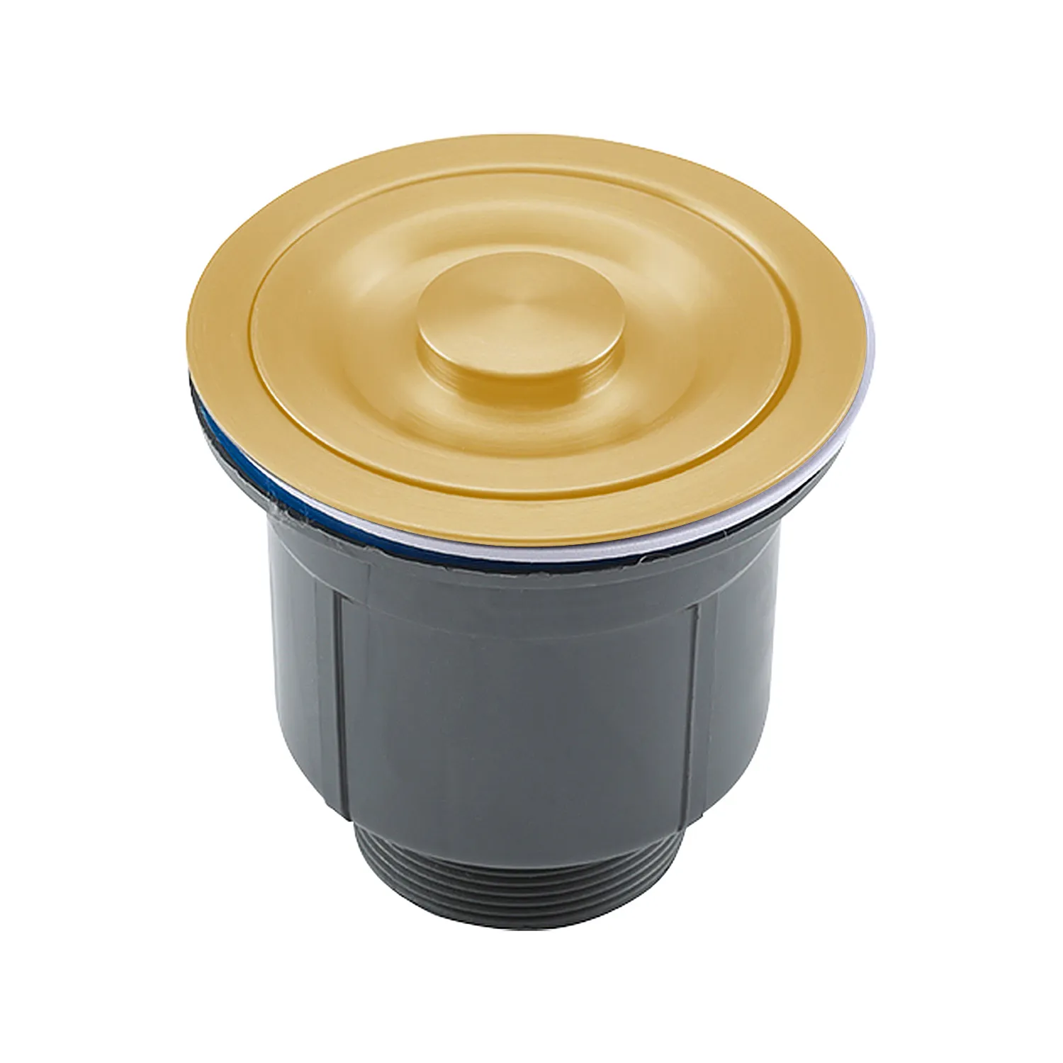 Кухонная мойка с коландером GAPPO GS7246-3, золотой сатин