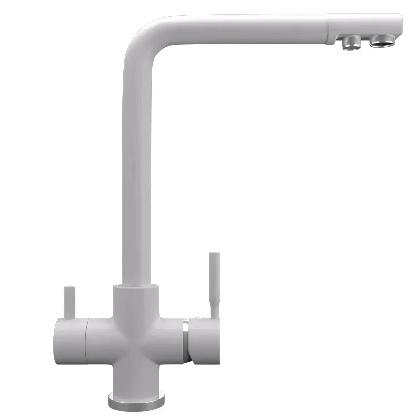 Смеситель для кухни Ulgran UQ-016-04, платина