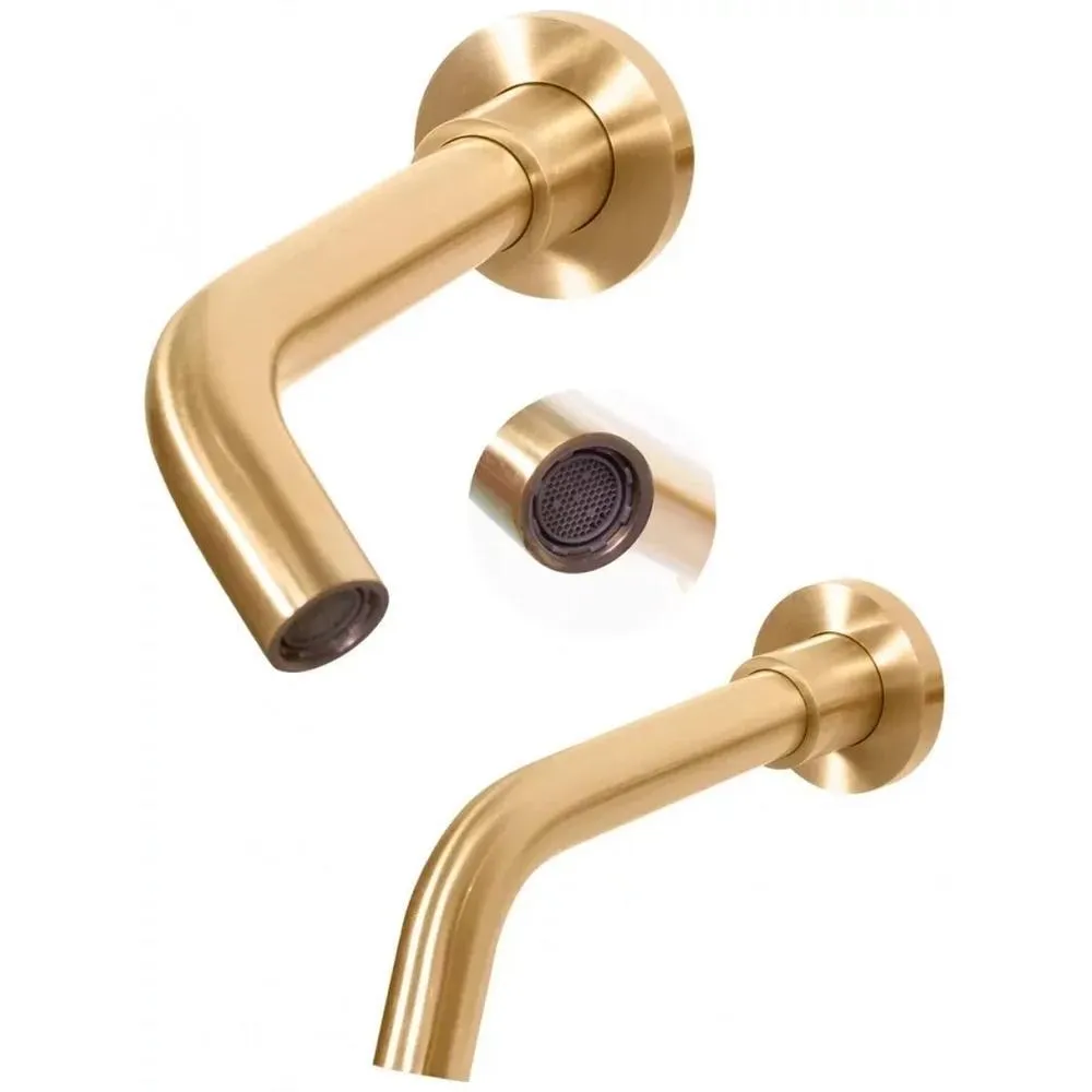 Смеситель для раковины встраиваемый Grocenberg GB511BR, бронза