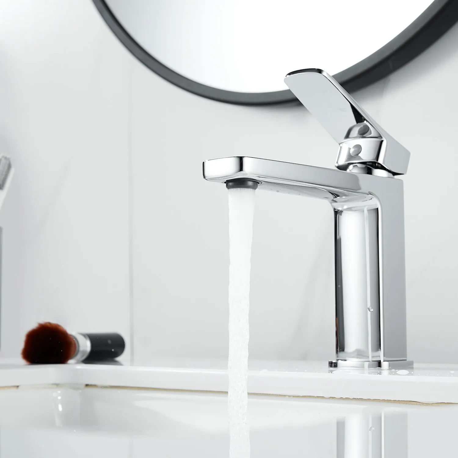 Смеситель для раковины Raffine F0199, хром