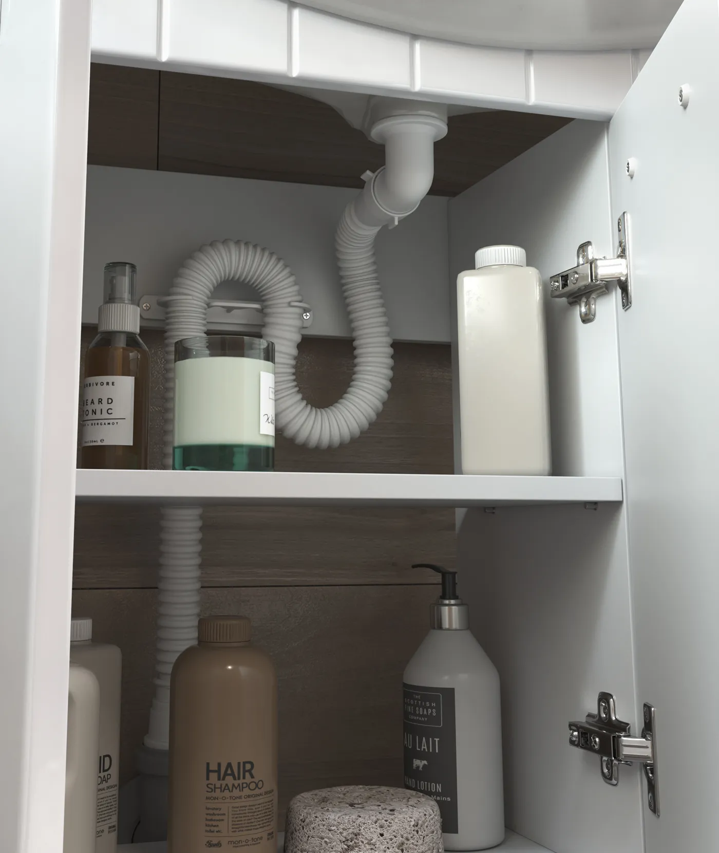 Тумба с раковиной напольная VIGO Diana tn.DIA.BAL.80.2D.2Y, 80 см