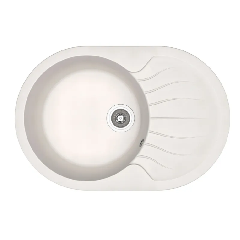 Кухонная мойка Dr. Gans БЕРТА 25.040.C0760.401, белый