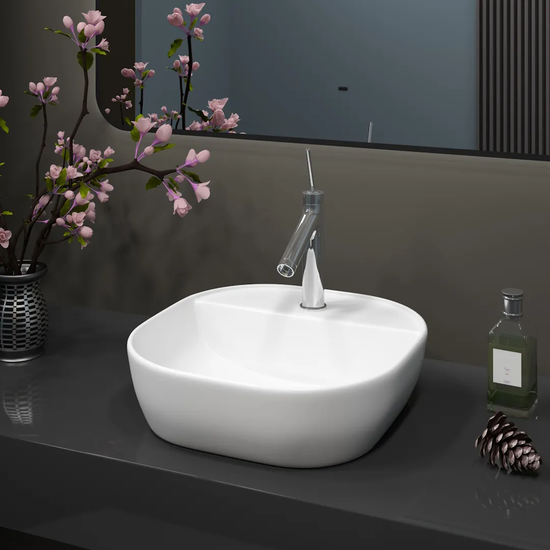 Раковина чаша Maretti FL13NS88-844, белая