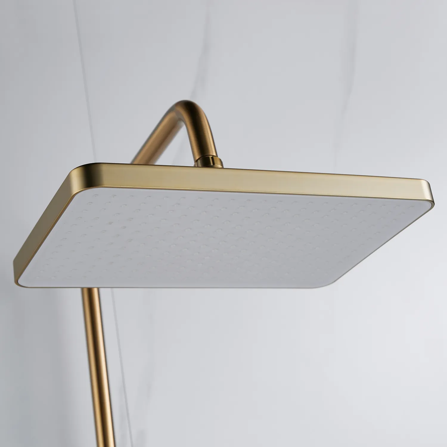 Душевая система Shevanik S4436G, золотой сатин