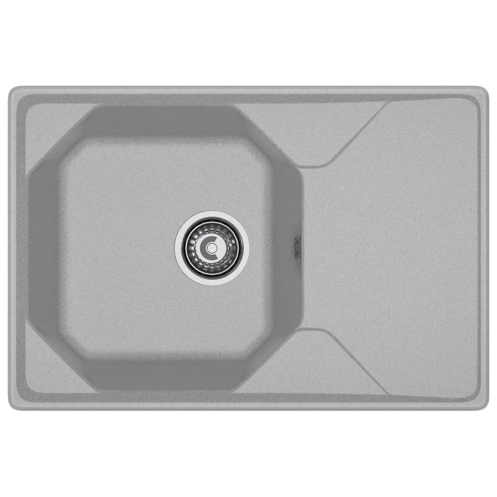 Кухонная мойка GranFest UNIQUE 740L, серый