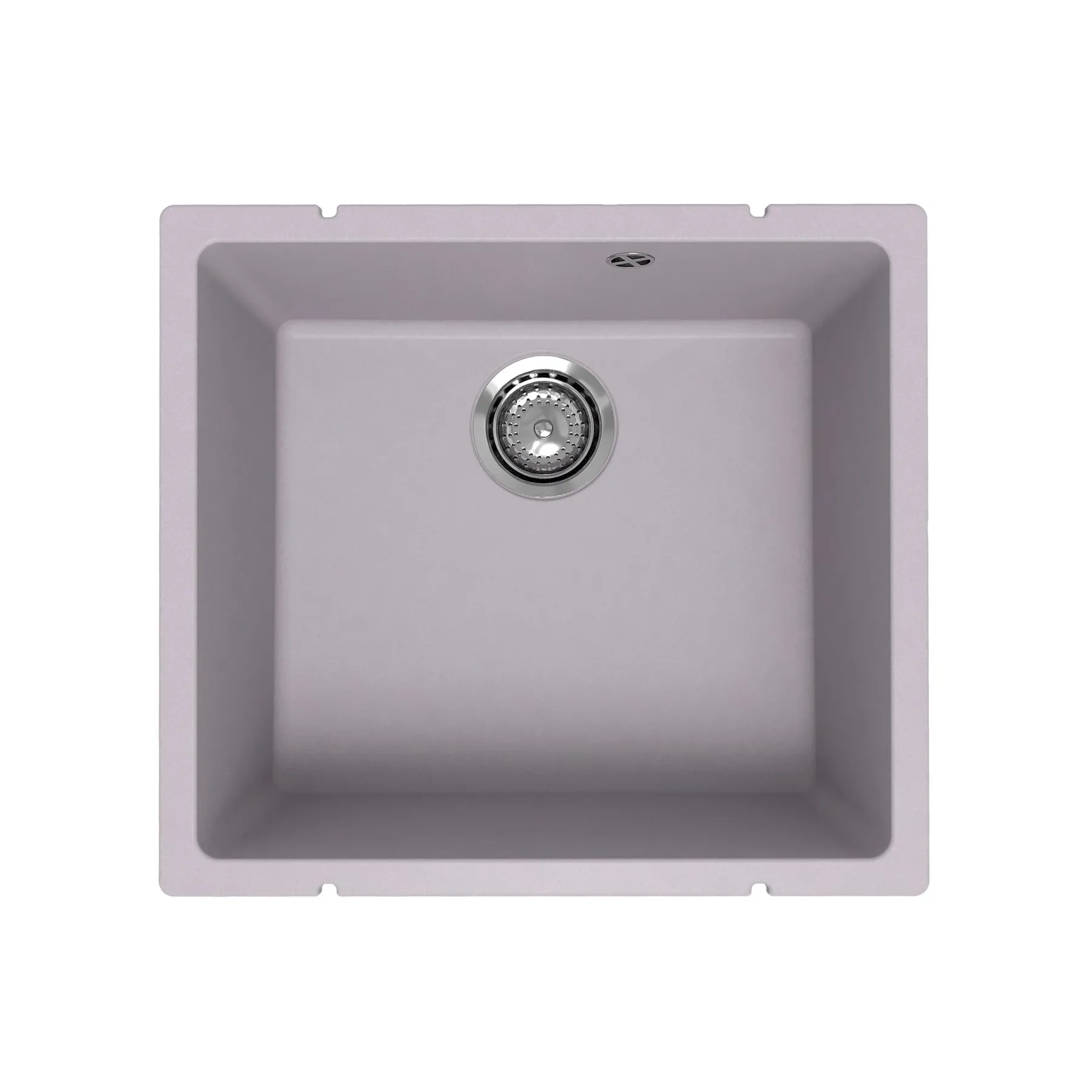 Кухонная мойка Ulgran Quartz Under 450-04, платина