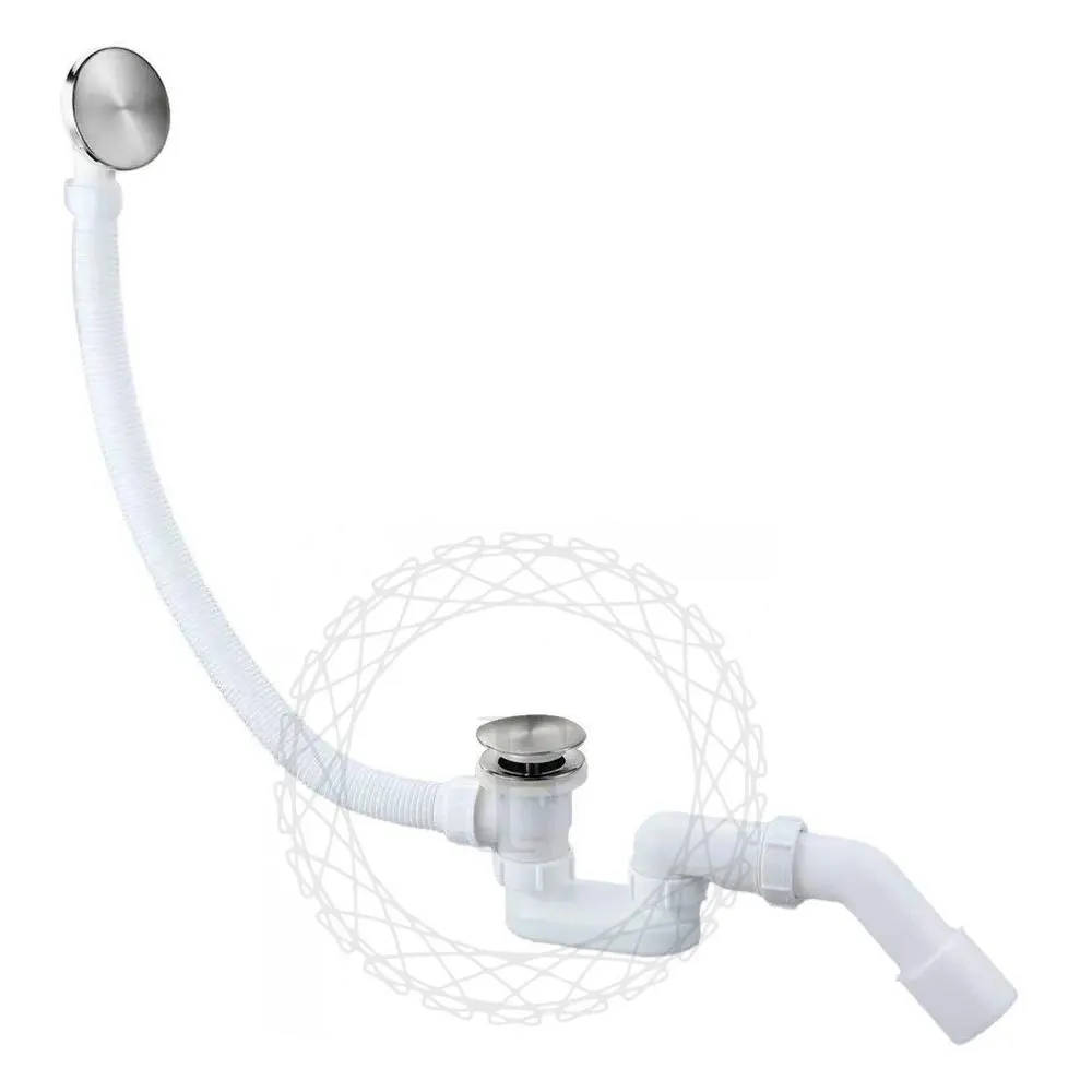 Слив-перелив (автомат, 90 см.) FILARETE FL90NK, никель