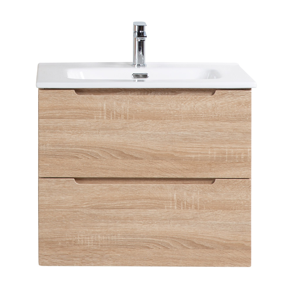 База под раковину подвесная BelBagno Etna 700х500х455 мм, Rovere Bianco (ETNA-700-2C-SO-WO-P)