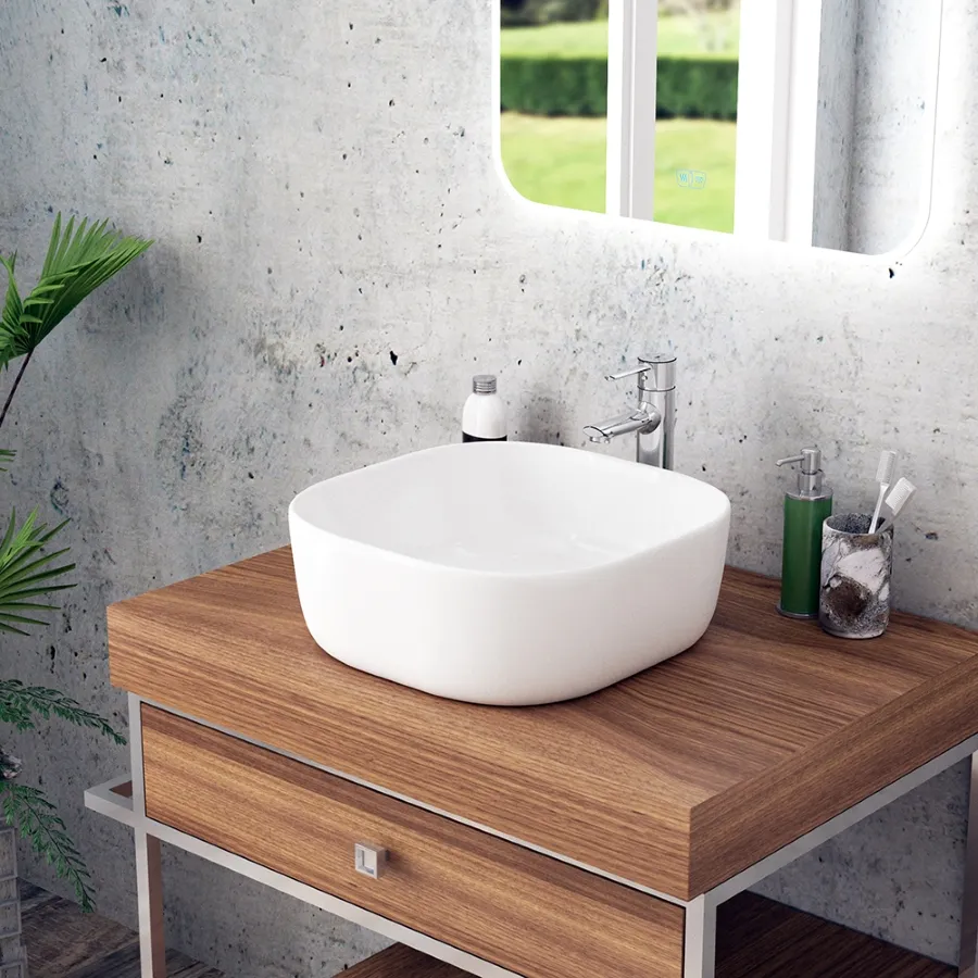 Раковина чаша Maretti FL13NS27-844, белая