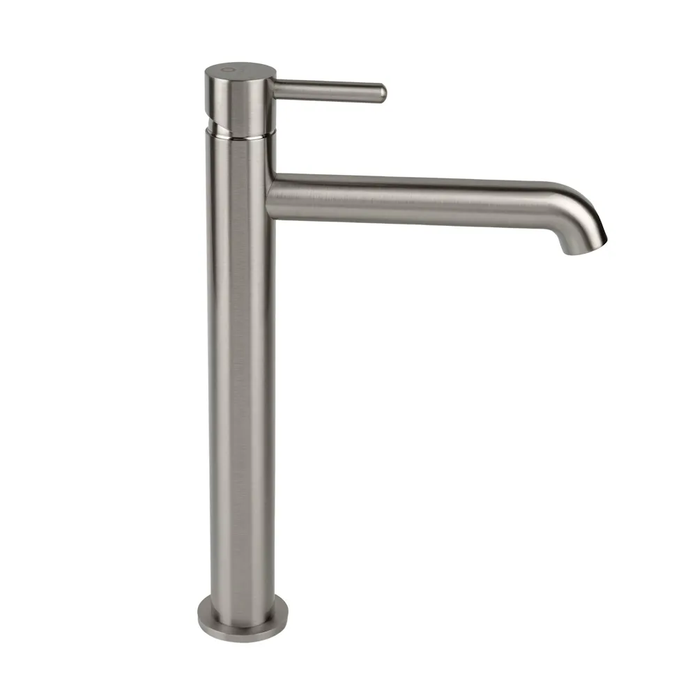 Смеситель для раковины высокий FILARETE Roun FL6020NK, никель