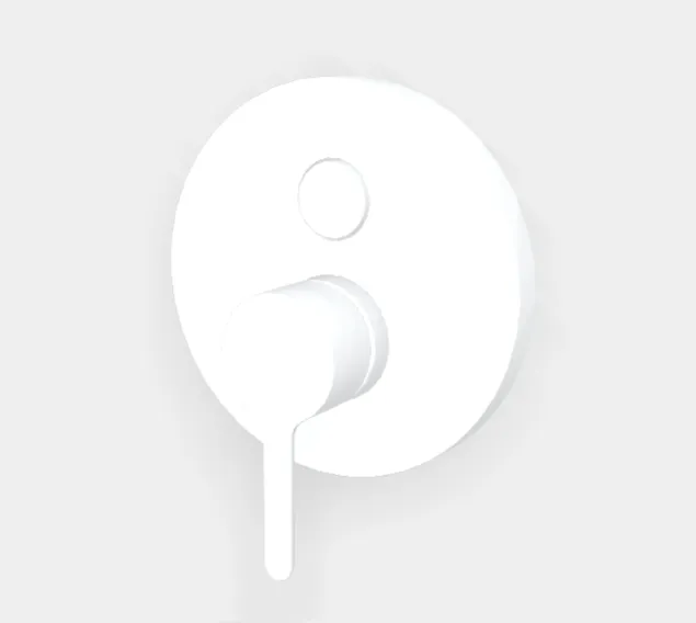 Смеситель для душа Fima Carlo Frattini Snap, белый матовый (F3119E2BS)