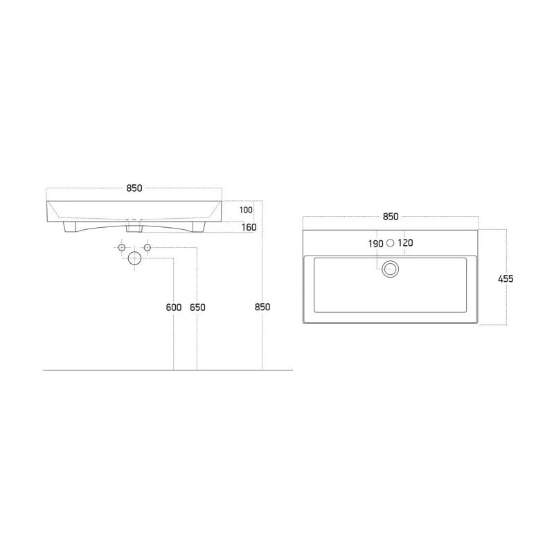 Раковина Dreja Stance 17085-KL