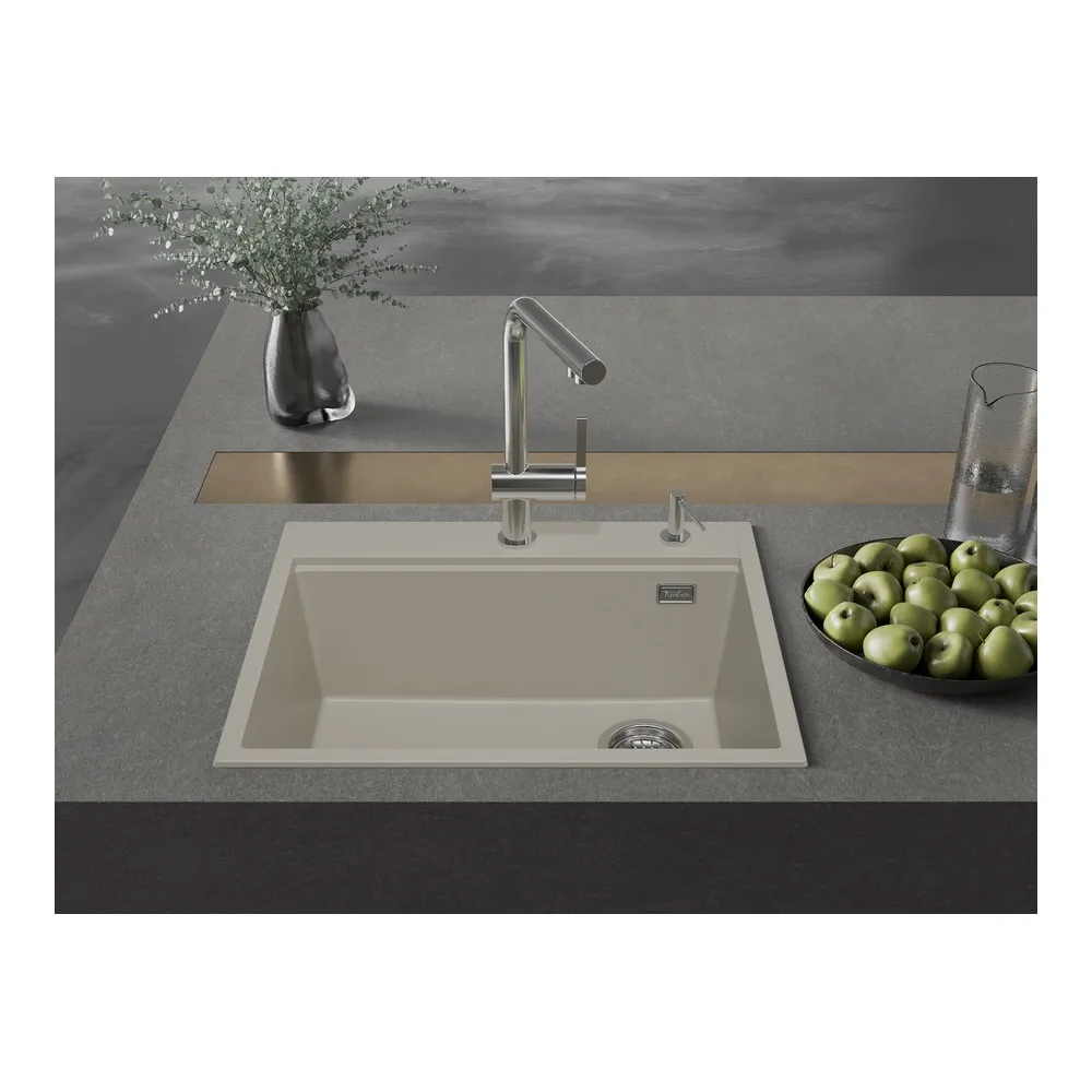 Кухонная мойка Rivelato TESORO TR-605-R, топаз