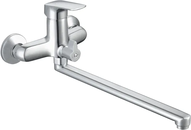 Смеситель для ванны AQUATEK ВЕГА AQ1042CR, длинный излив