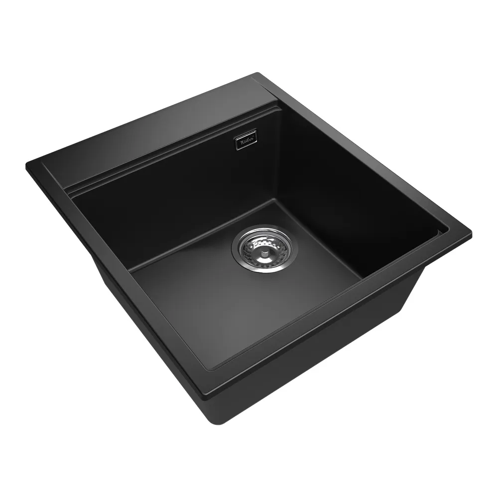 Кухонная мойка Rivelato TESORO TR-455-R, антрацит
