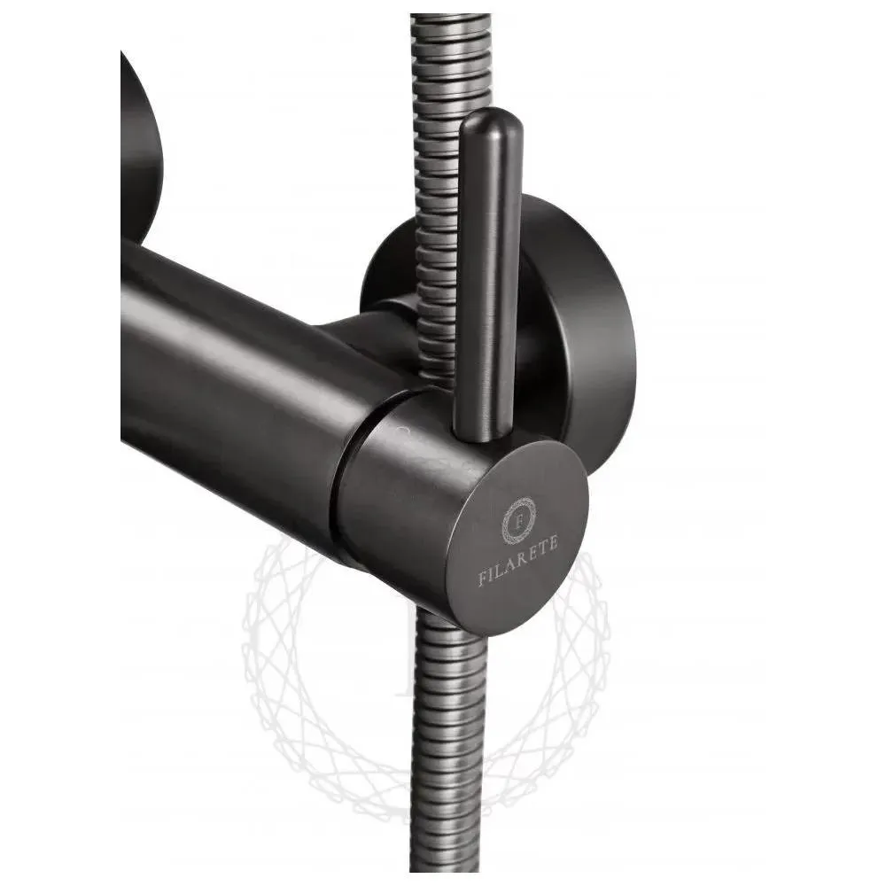 Душевая система FILARETE Roun FL2020BG, графит