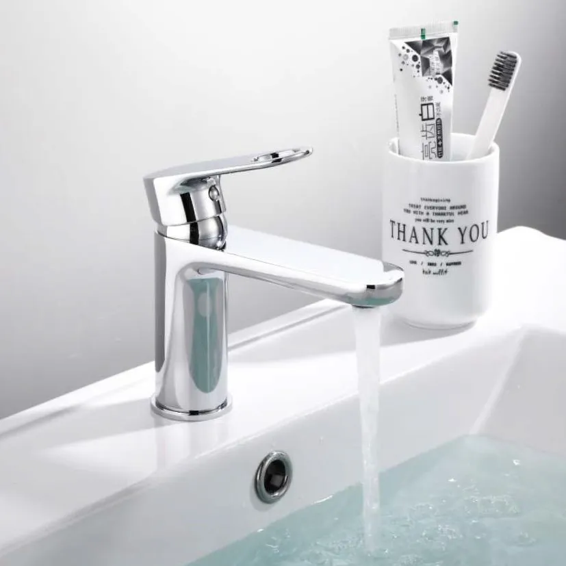 Смеситель для раковины D-Lin 377 D110377, хром