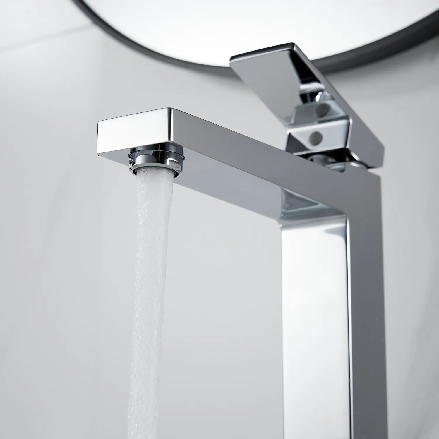 Смеситель для раковины высокий Rose R2811, хром