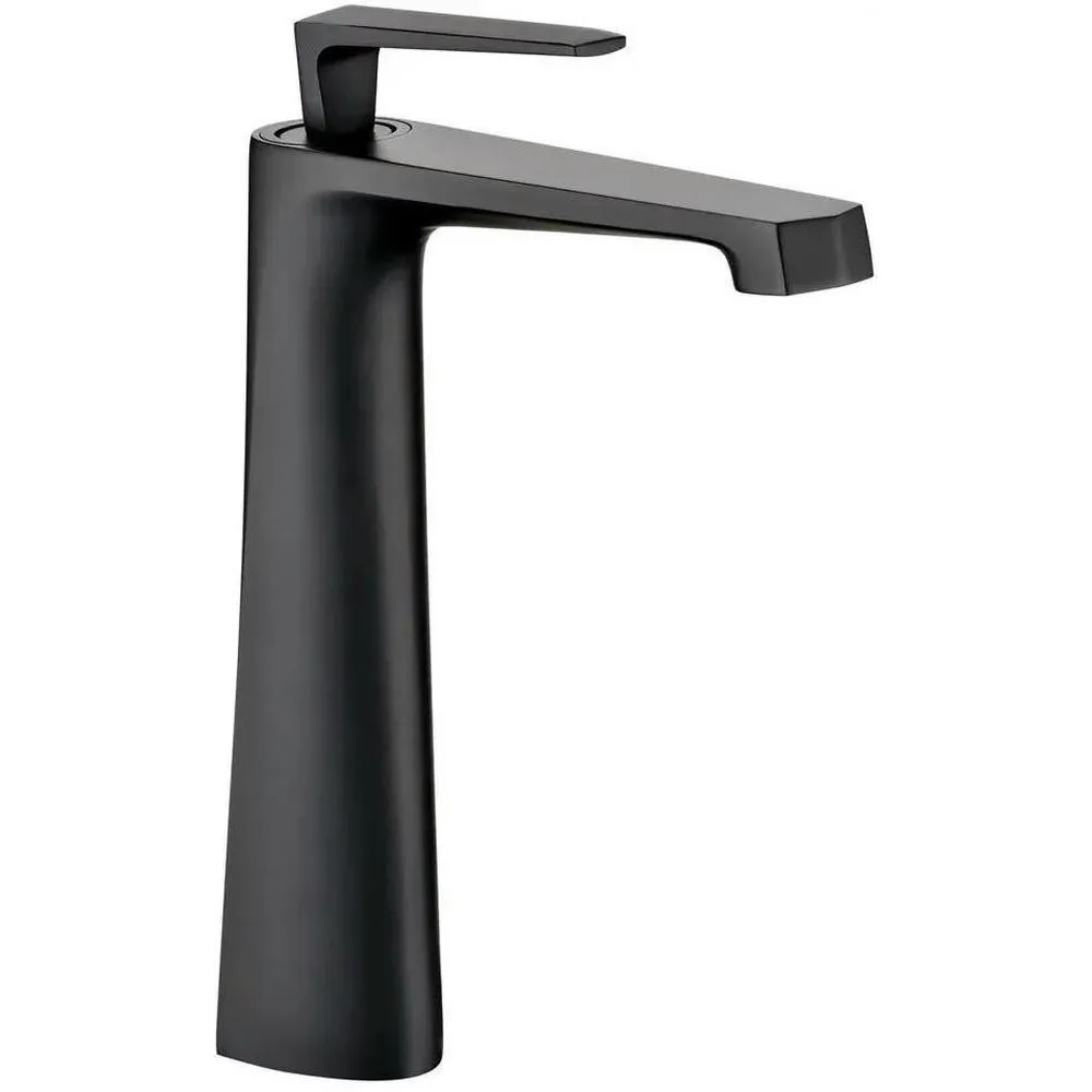 Смеситель для раковины высокий Grocenberg GB3025BL, черный