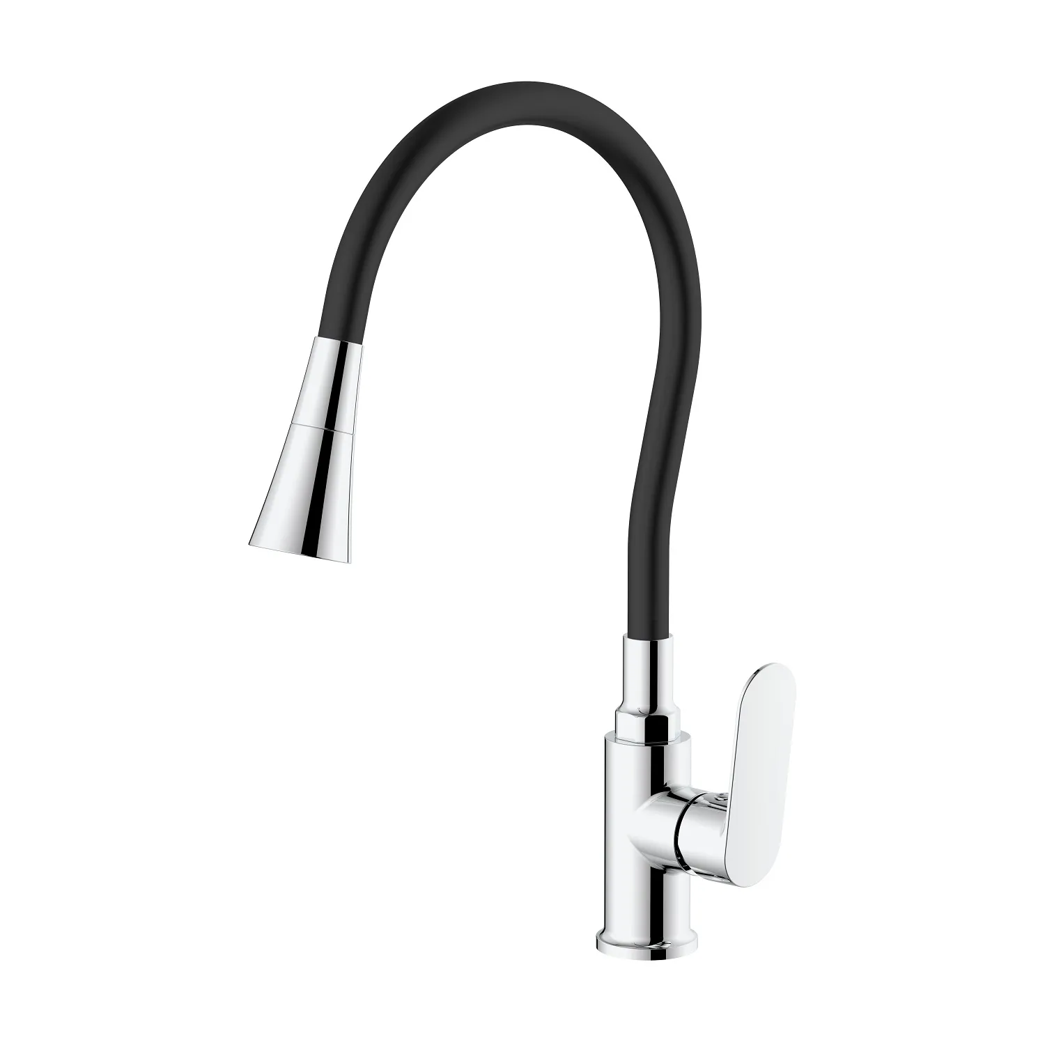 Смеситель Splenka для кухни с гибким изливом (S41.43)