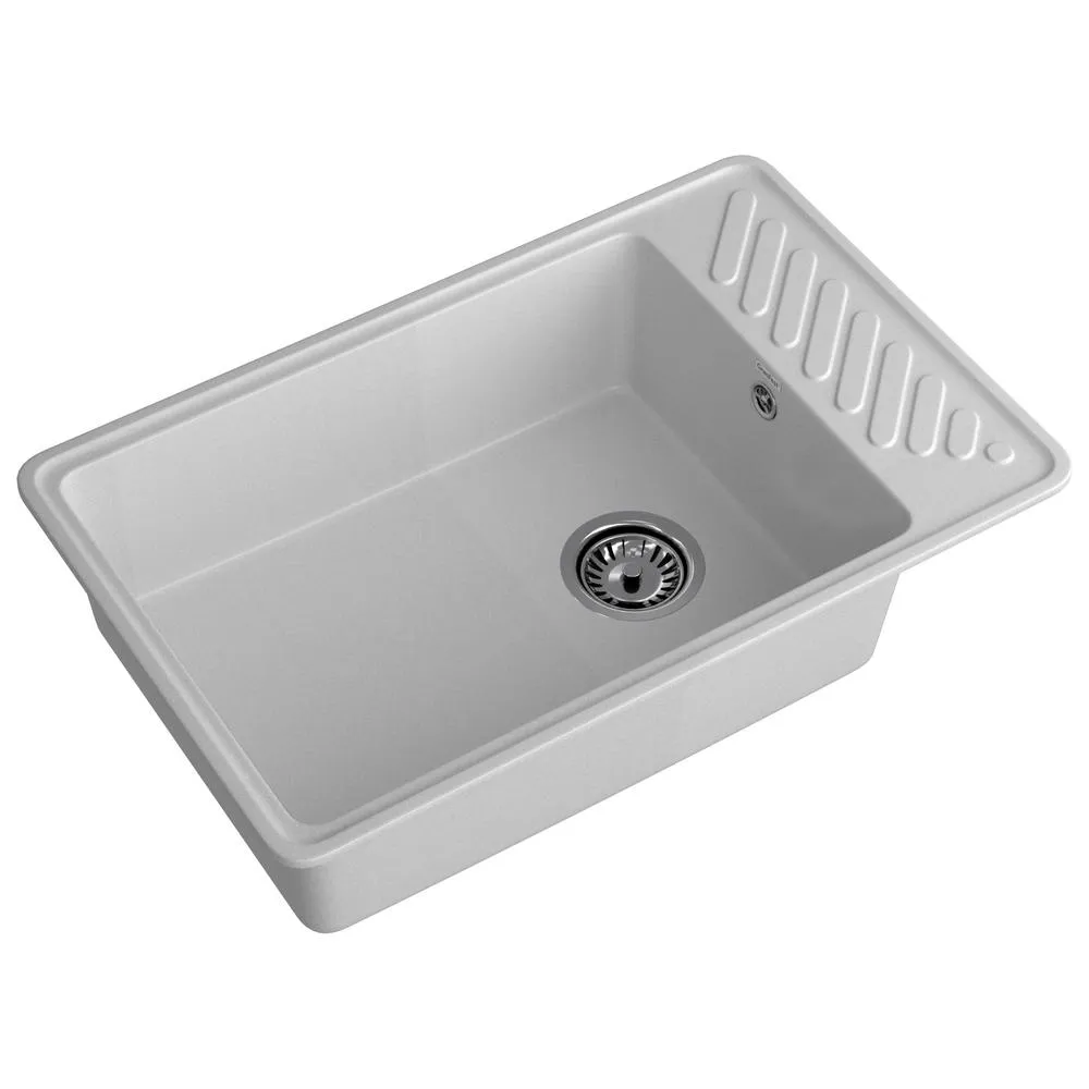 Кухонная мойка GranFest QUARZ 51, серый