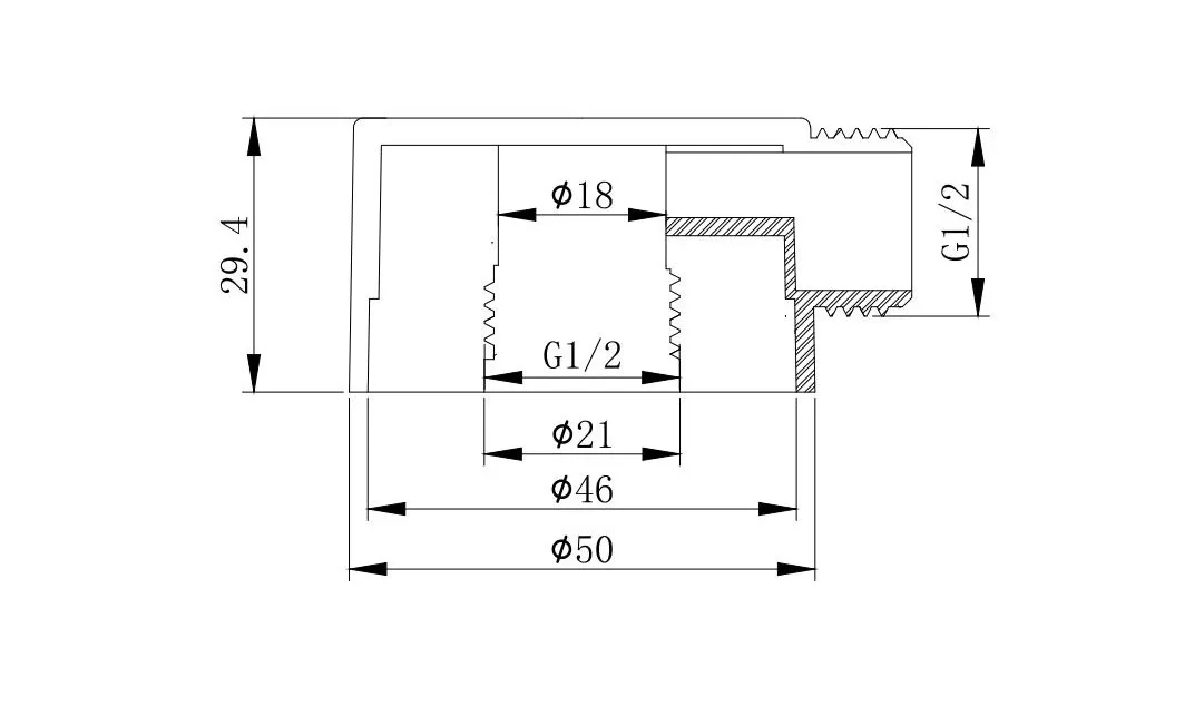 Шланговое подсоединение AQUATEK AQ2454CR