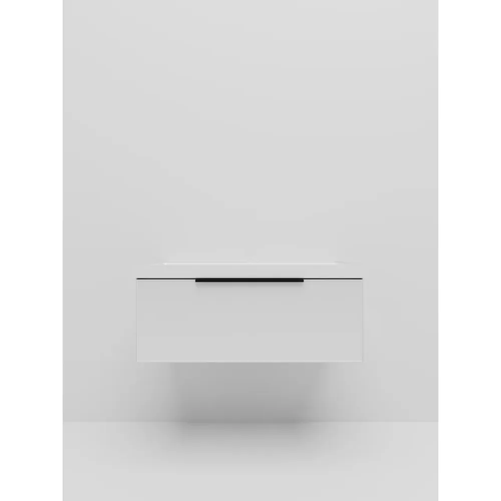 Тумба под раковину подвесная La Fenice SIMPLA FNC-01-SIM-B-100, белая