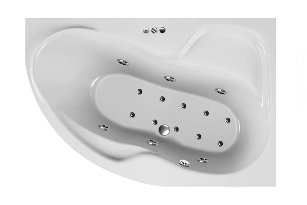 Ванна акриловая правосторонняя Relisan ADARA Гл000013732, 170x100