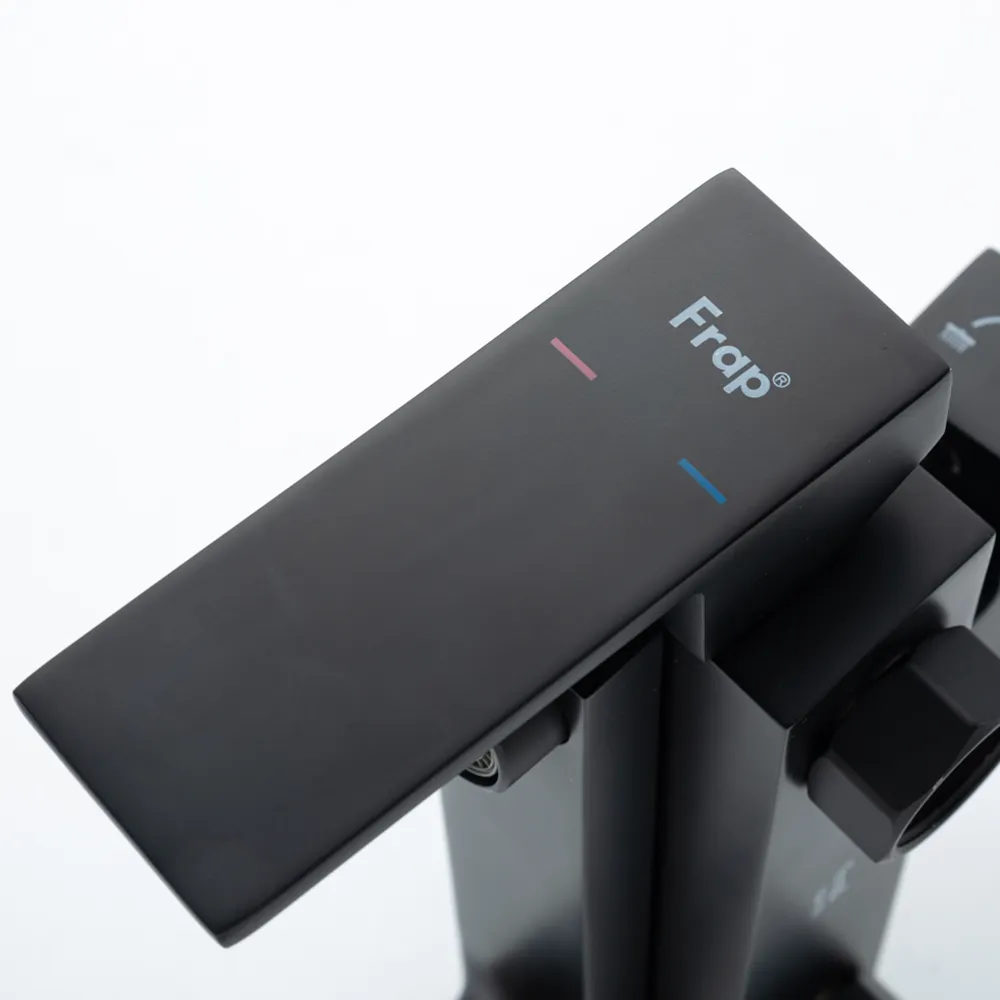 Душевая система FRAP F2491-6, черный